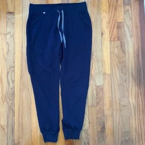 Figs Navy Medium Joggers Zamora Scrub Pants